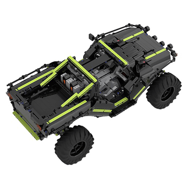 Halo Warthog M12 1607pcs-Building Blocks set -Turbo Moc