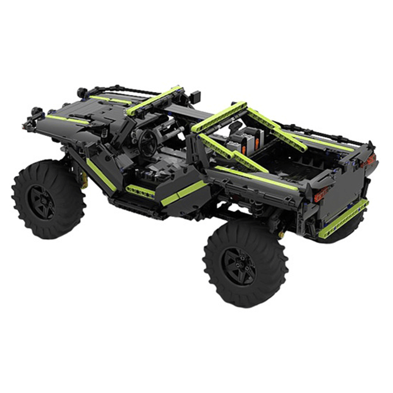 Halo Warthog M12 1607pcs-Building Blocks set -Turbo Moc