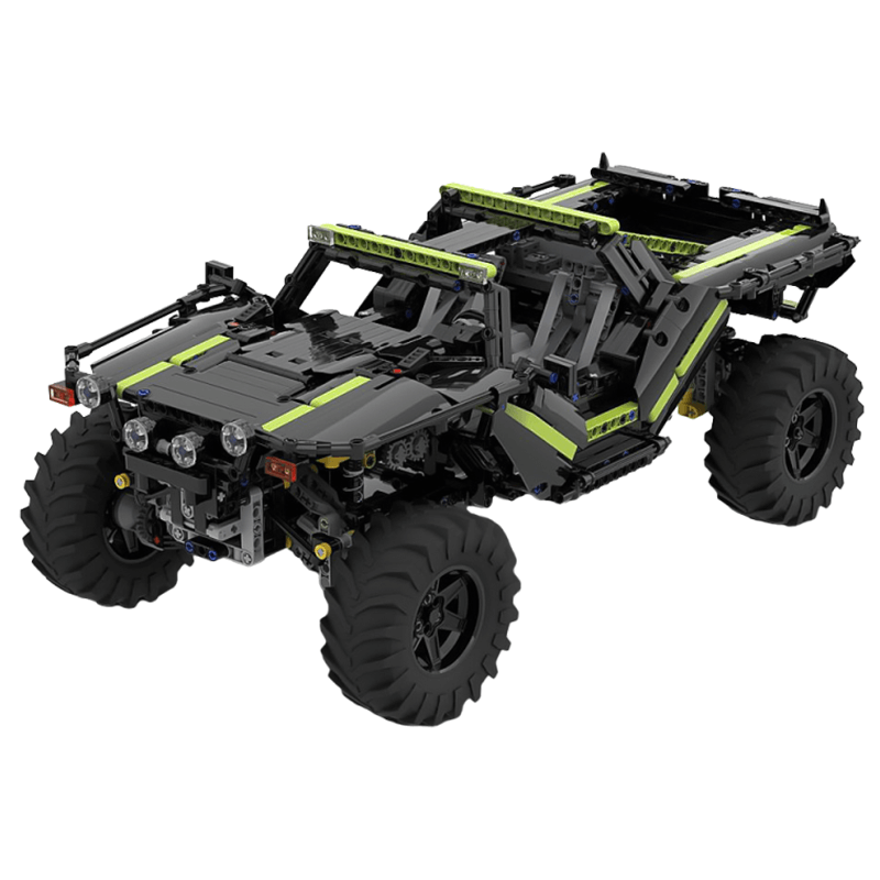 Halo Warthog M12 1607pcs-Building Blocks set -Turbo Moc