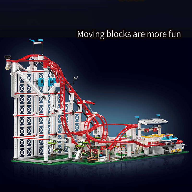 Motorized Looping Roller Coaster 3646pcs