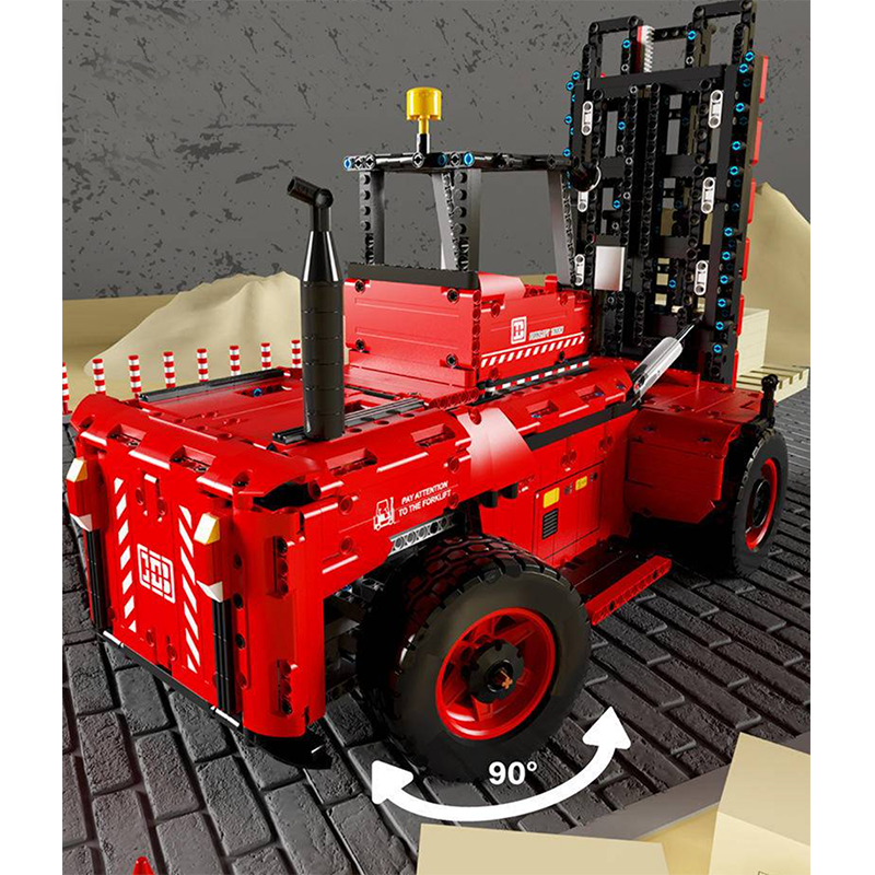 Heavy Duty Forklift Remote Controlled 2015pcs-Building Blocks set -Turbo Moc