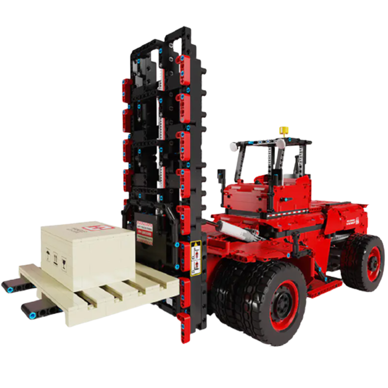 Heavy Duty Forklift Remote Controlled - Building Blocks Set | Turbo Moc