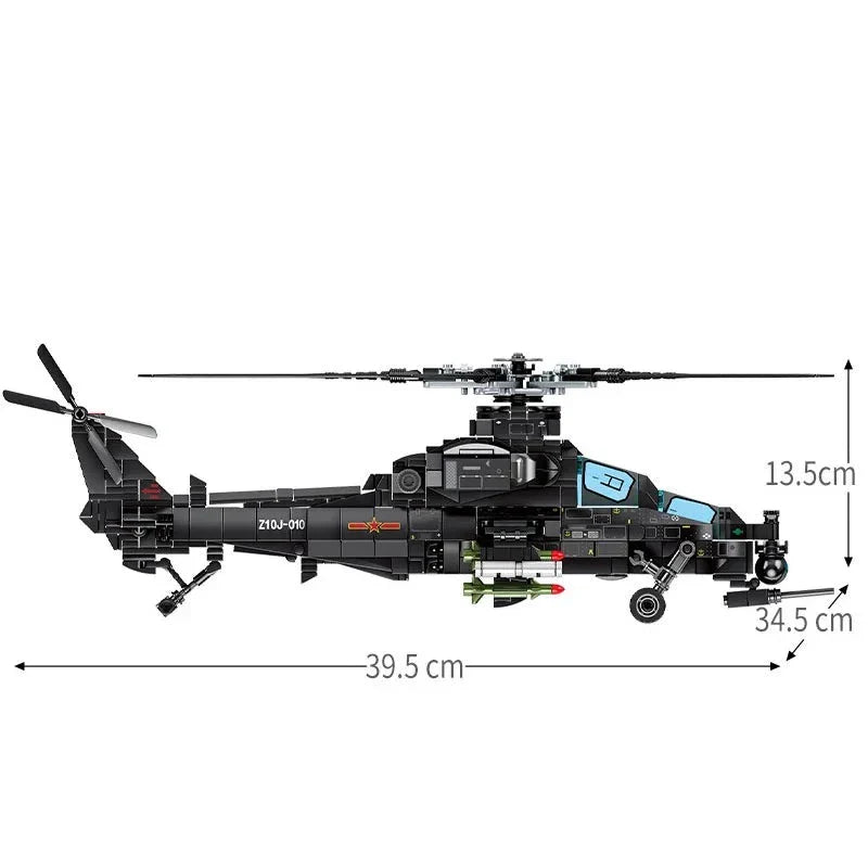 Image of product helicopter-z-10-704pcs