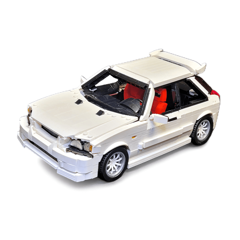 Honda Civic EK9 Type R JDM | 1465pcs-Building Blocks set -Turbo Moc