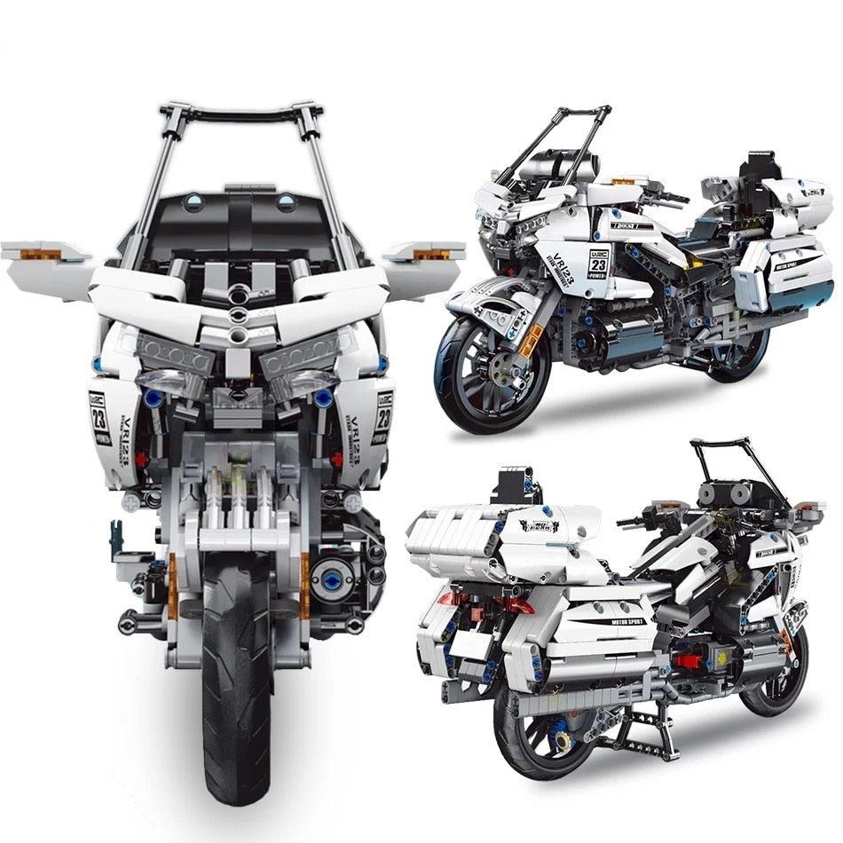 Honda Gold Wing GL1800 1328pcs-Building Blocks set -Turbo Moc