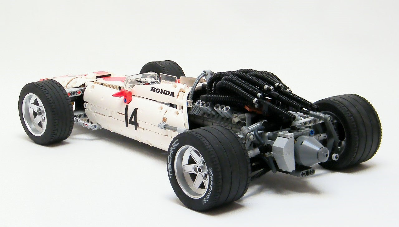 Honda RA 300 1967 | 1199pcs-Building Blocks set -Turbo Moc