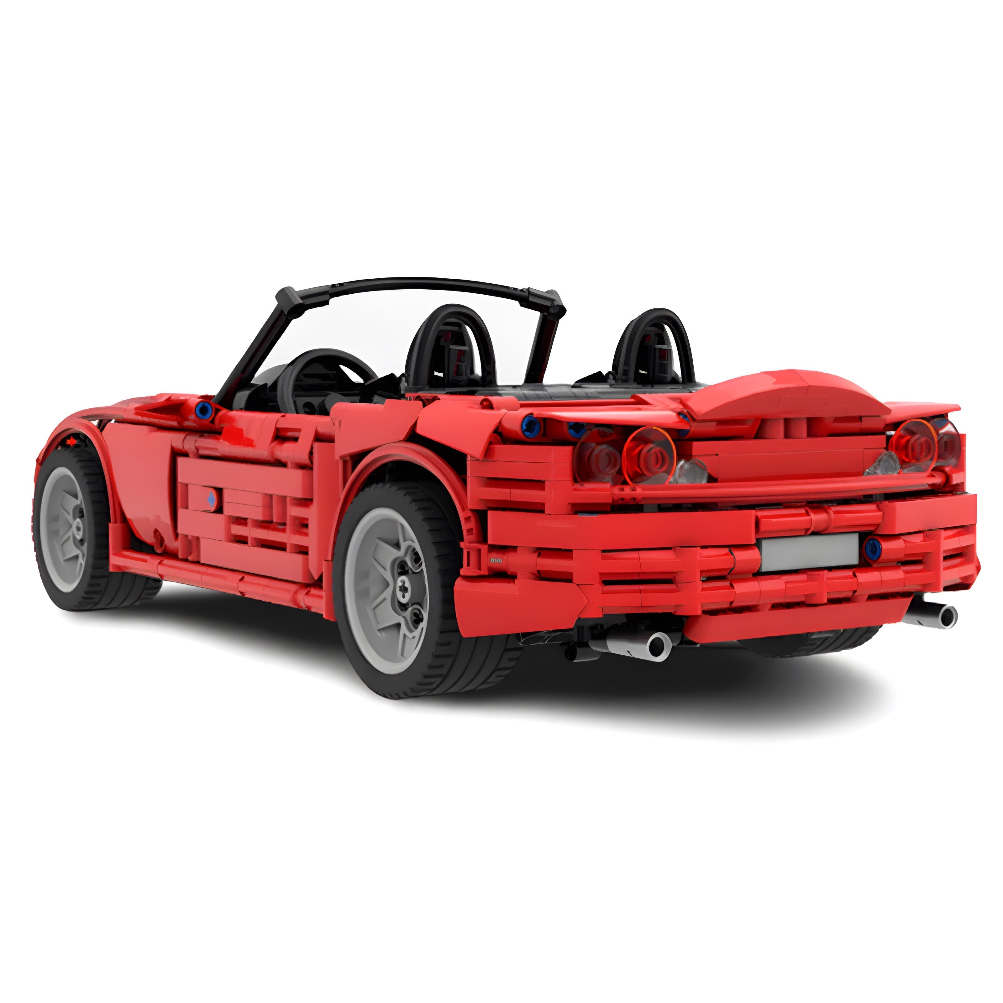 Honda S2000 AP2 | 1654pcs-Building Blocks set -Turbo Moc