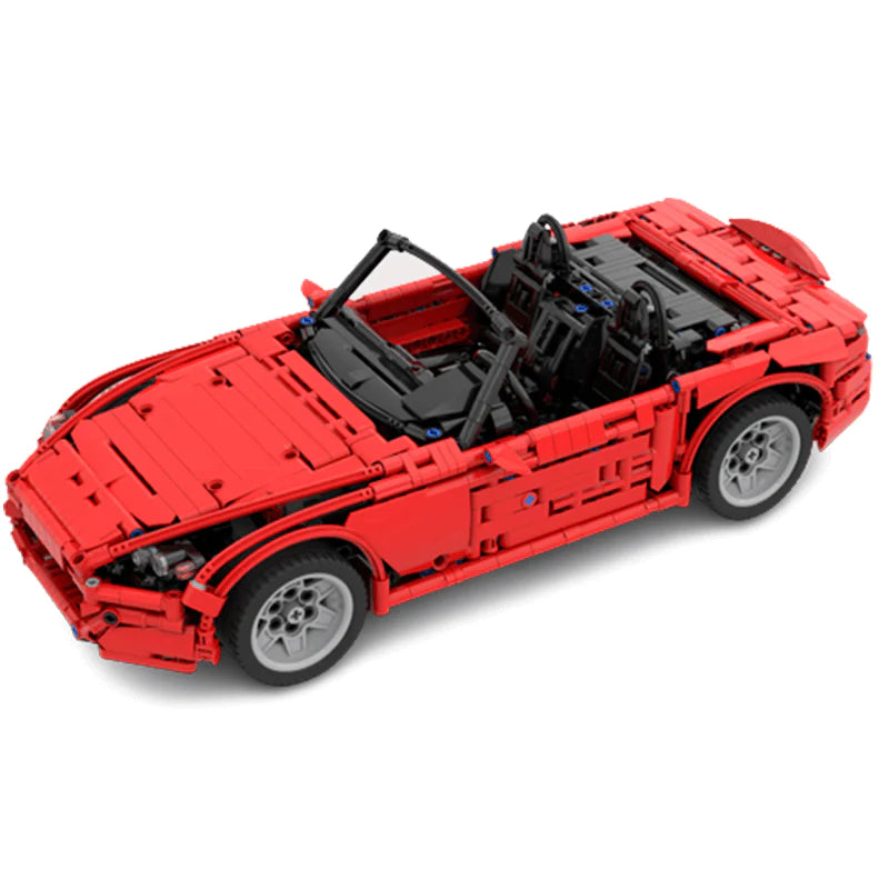 Honda S2000 AP2 | 1654pcs-Building Blocks set -Turbo Moc