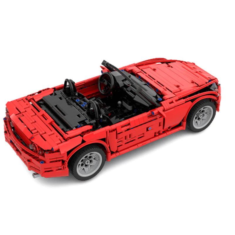 Honda S2000 AP2 | 1654pcs-Building Blocks set -Turbo Moc