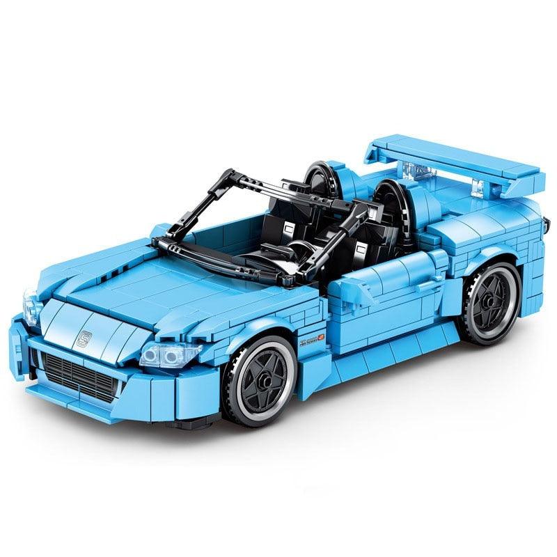 Honda S2000 Pull Back Model 792pcs-Building Blocks set -Turbo Moc