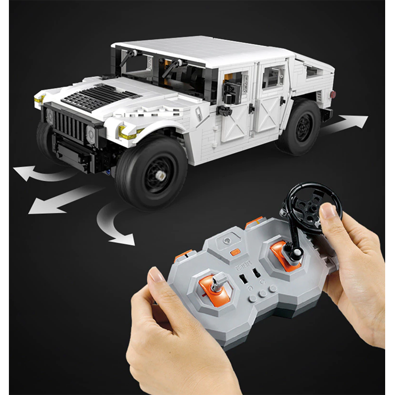 Lego Hummer H1 Building Blocks Set Turbo Moc