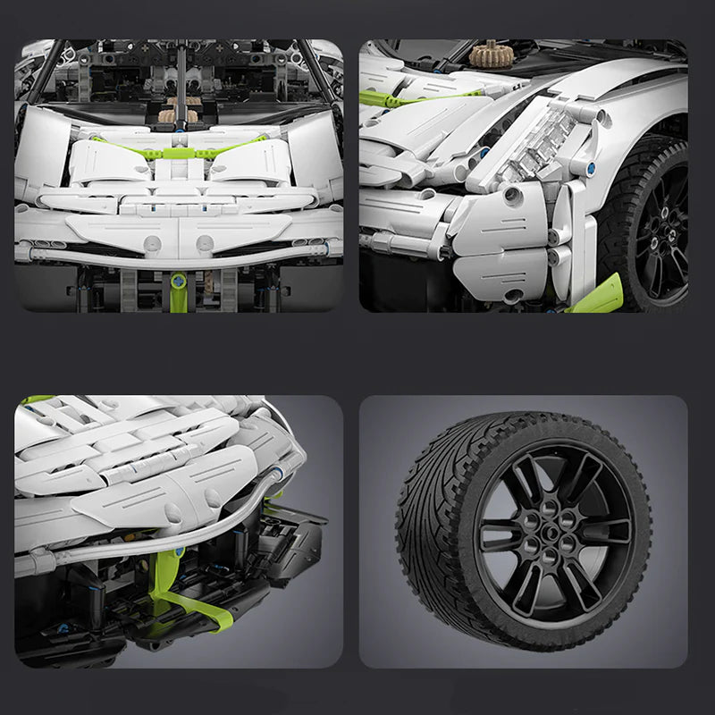 Koenigsegg Jesko s set, compatible with Lego