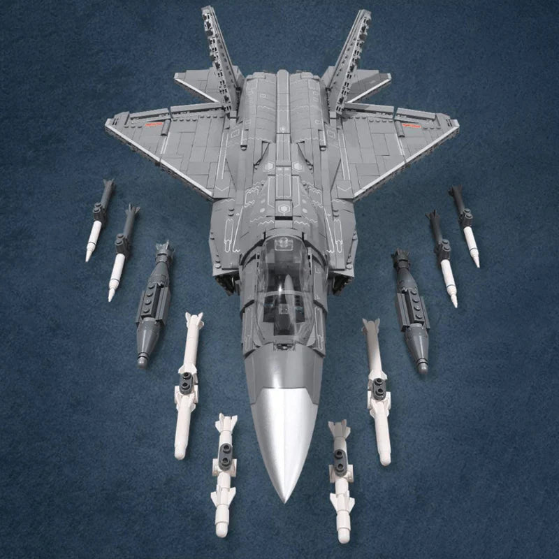 Image of product j-35-stealth-fighter-2635pcs