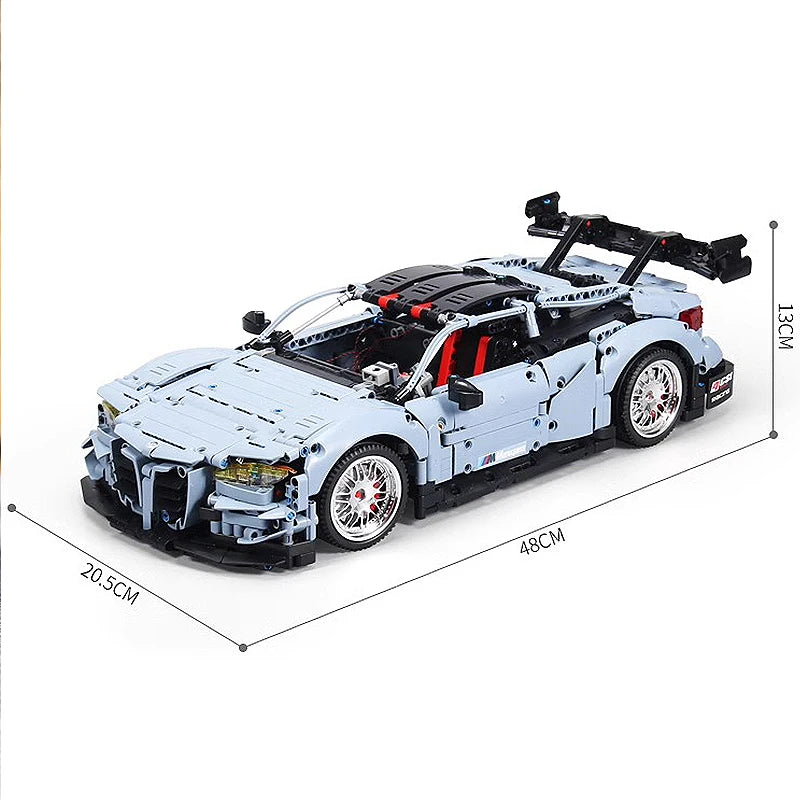 BMW M4 DTM blocks set, compatible with Lego