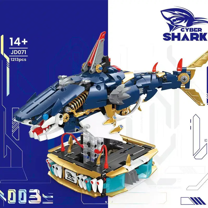 Mechanical Cyber Shark 1213pcs