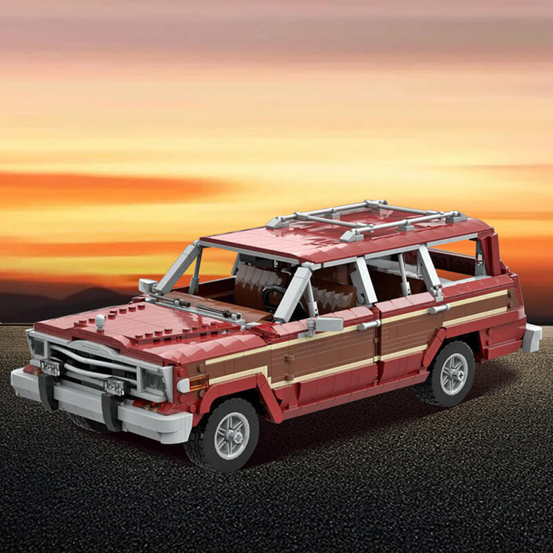 Jeep Grand Wagoneer 1847pcs-Building Blocks set -Turbo Moc