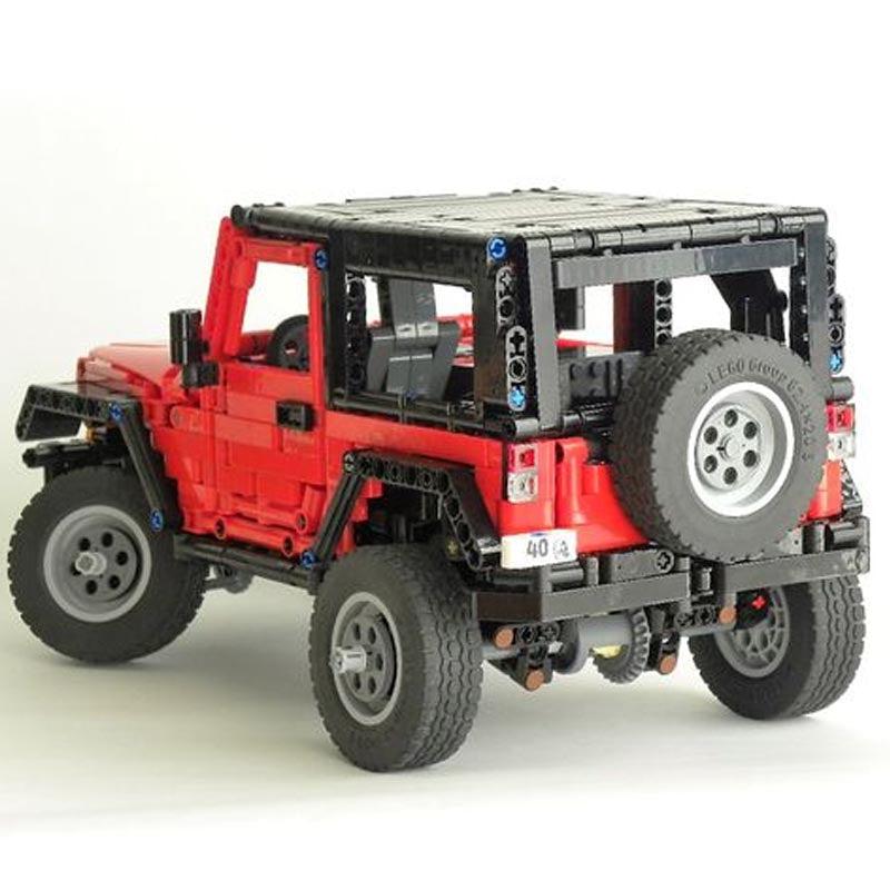 Jeep Wrangler 4x4 | 1371pcs-Building Blocks set -Turbo Moc