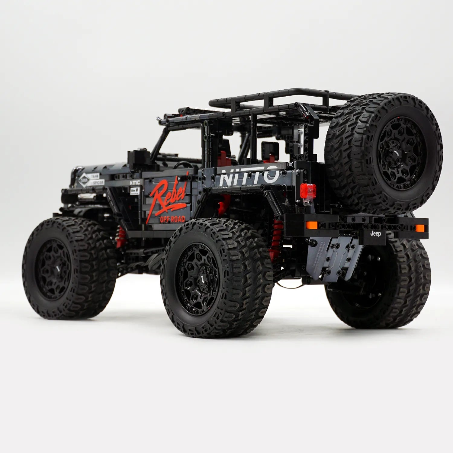 Jeep Wrangler 4xe Hybrid 2545pcs-Building Blocks set -Turbo Moc