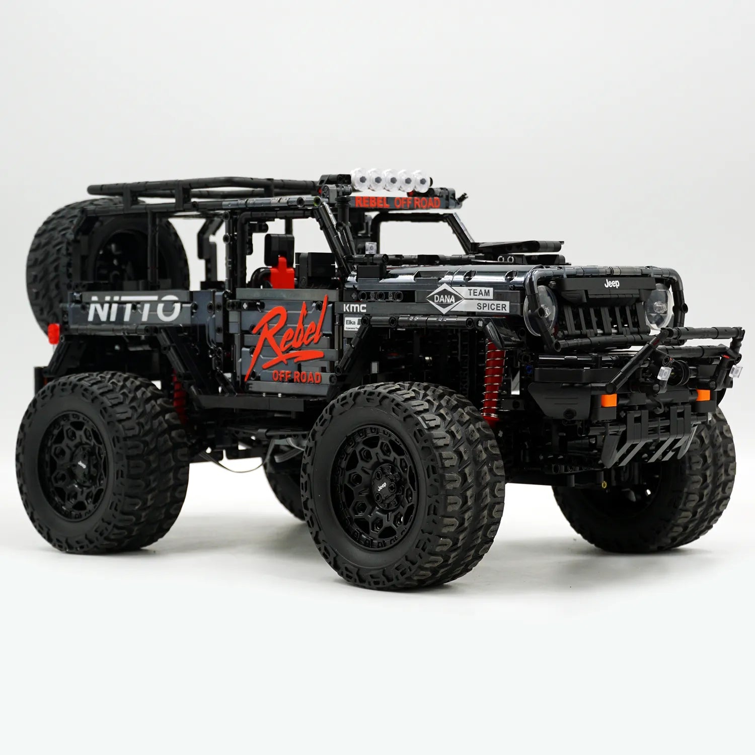 Jeep Wrangler 4xe Hybrid 2545pcs-Building Blocks set -Turbo Moc