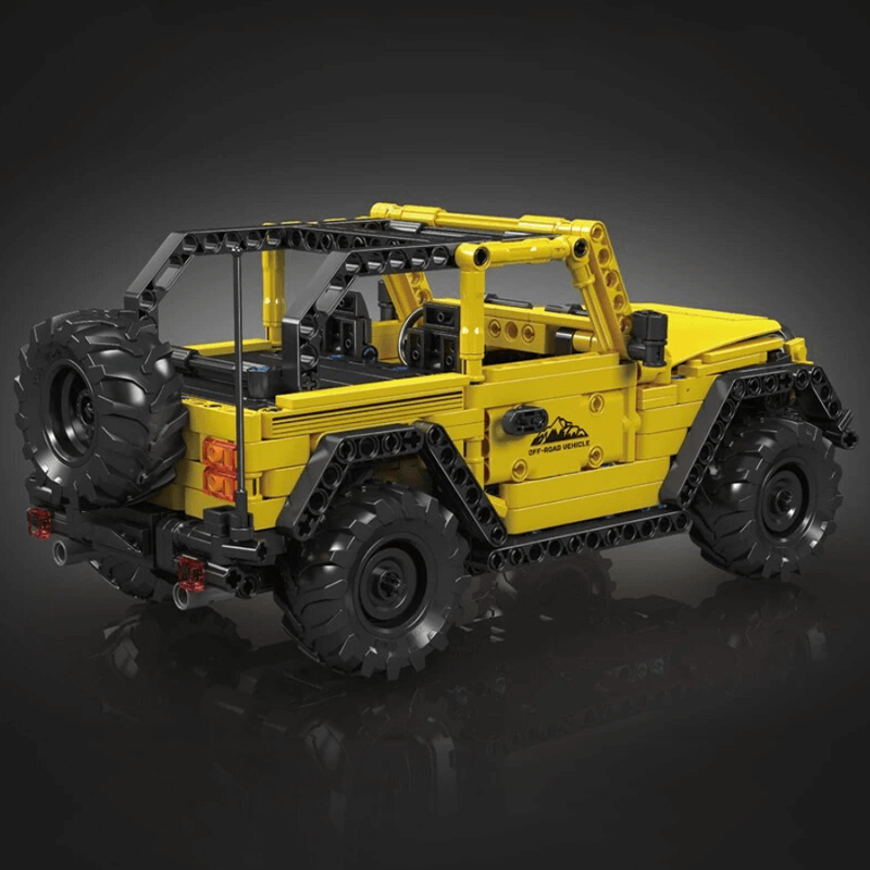 Jeep Wrangler Convertible 745pcs-Building Blocks set -Turbo Moc