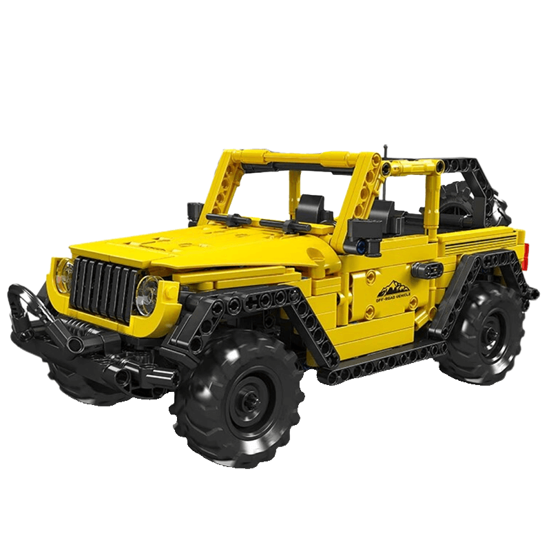 Jeep Wrangler Convertible 745pcs-Building Blocks set -Turbo Moc