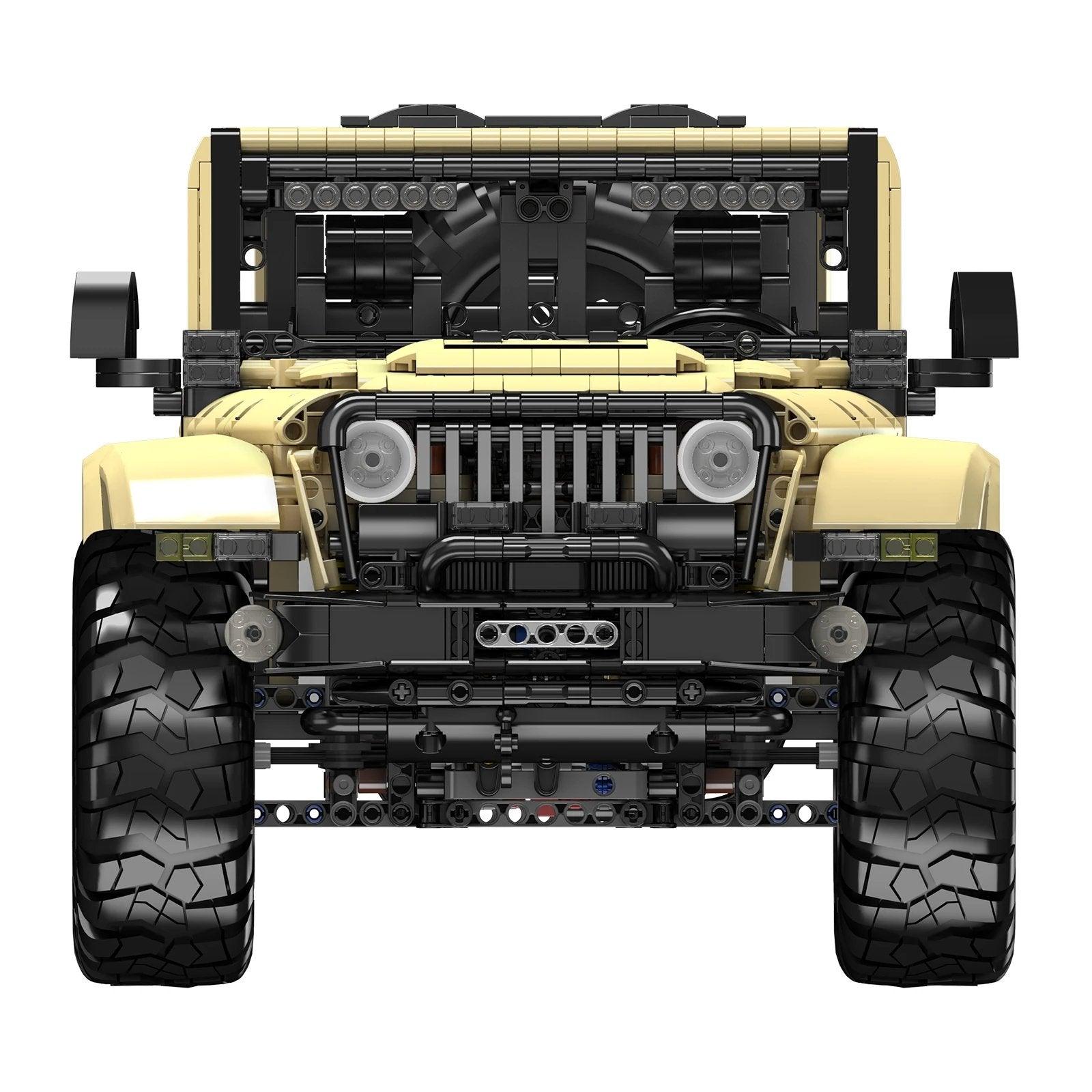 Jeep Wrangler Sport Mojave 3621pcs-Building Blocks set -Turbo Moc