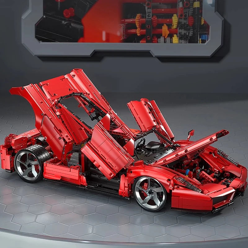 Ferrari Enzo - Lego compatible - Turbo Moc