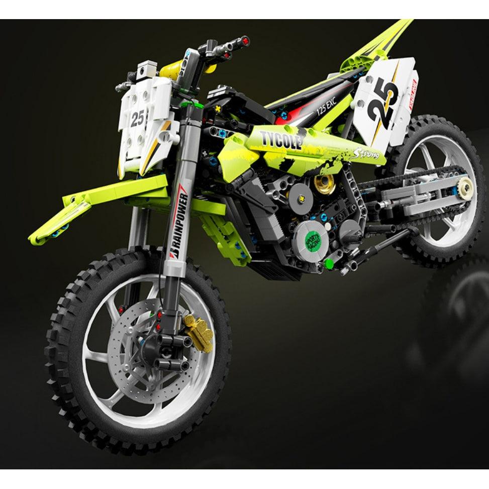 Kawasaki KX450 1302pcs-Building Blocks set -Turbo Moc