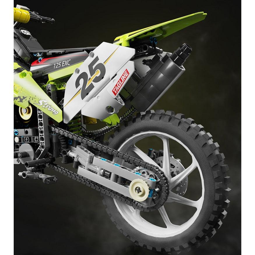 Kawasaki KX450 1302pcs-Building Blocks set -Turbo Moc