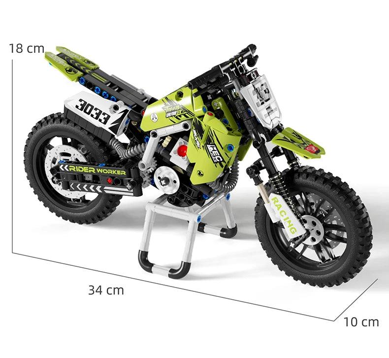 Kawasaki KX450 478pcs-Building Blocks set -Turbo Moc