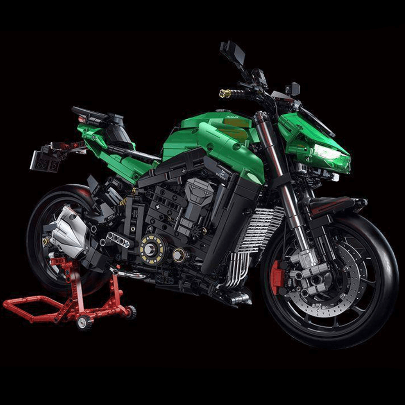 Kawasaki Z1000R 2088pcs-Building Blocks set -Turbo Moc