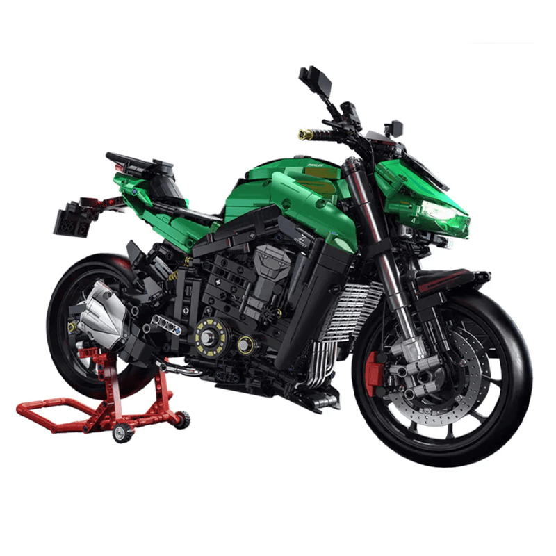 Kawasaki Z1000R 2088pcs-Building Blocks set -Turbo Moc