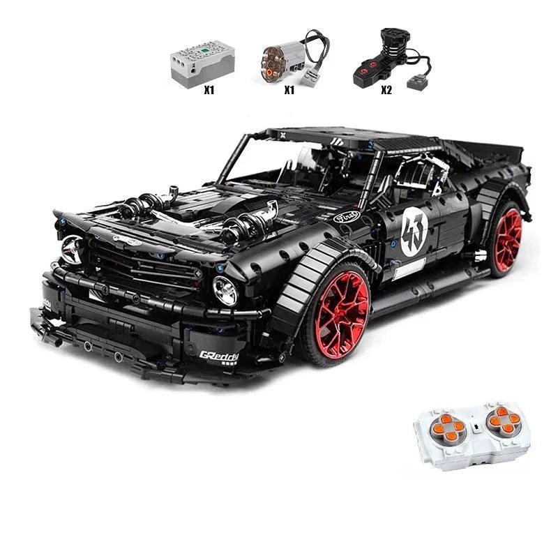 Ken Block Ford Mustang Hoonicorn 2943pcs-Building Blocks set -Turbo Moc