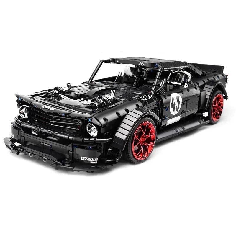 Ken Block Ford Mustang Hoonicorn 2943pcs-Building Blocks set -Turbo Moc