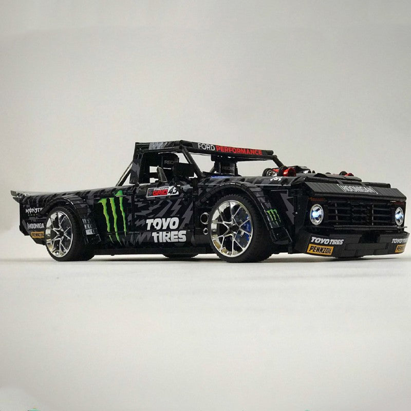 Ken Block's Ford F-150 Hoonitruck | 3433pcs-Building Blocks set -Turbo Moc