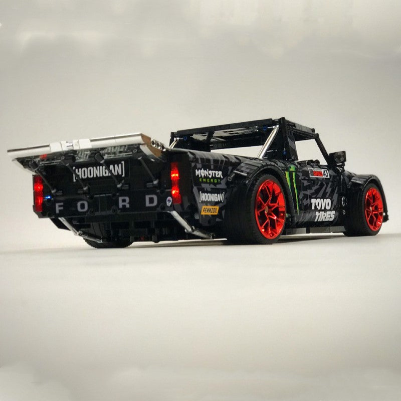 Ken Block's Ford F-150 Hoonitruck | 3433pcs-Building Blocks set -Turbo Moc