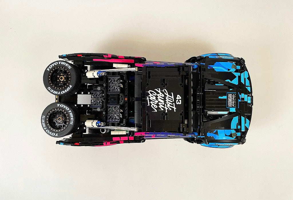 Ken Block's Ford Raptor Hoonigan Baja Truck 1:8 | 2473pcs-Building Blocks set -Turbo Moc