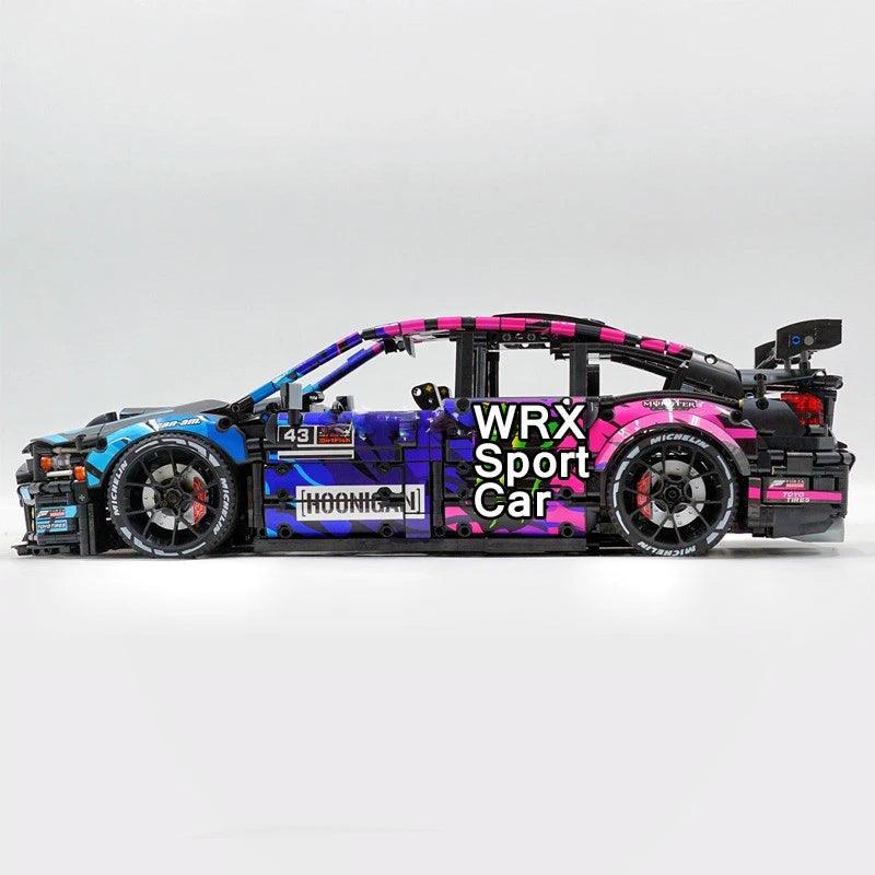 Ken Block's Subaru WRX STI Hoonigan 3707pcs-Building Blocks set -Turbo Moc