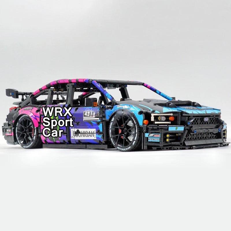 Ken Block's Subaru WRX STI Hoonigan 3707pcs-Building Blocks set -Turbo Moc