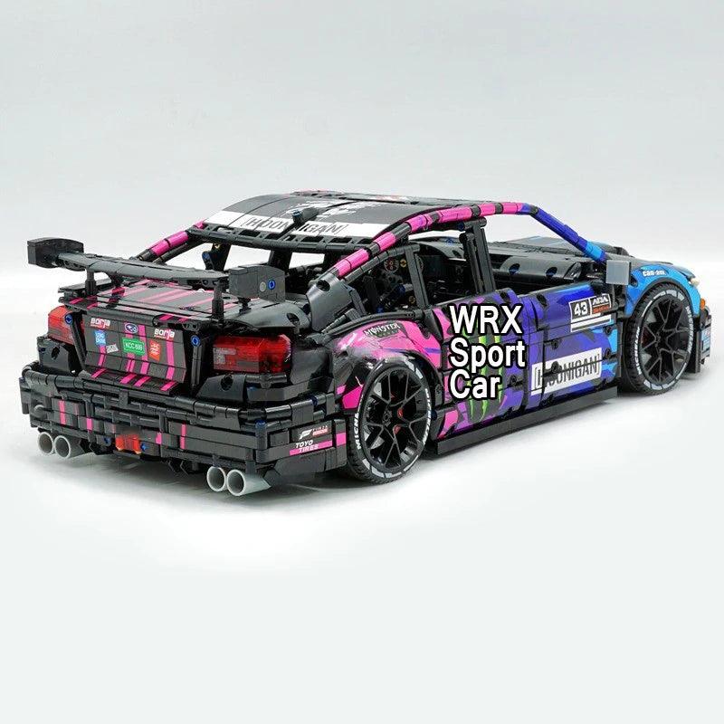 Ken Block's Subaru WRX STI Hoonigan 3707pcs-Building Blocks set -Turbo Moc