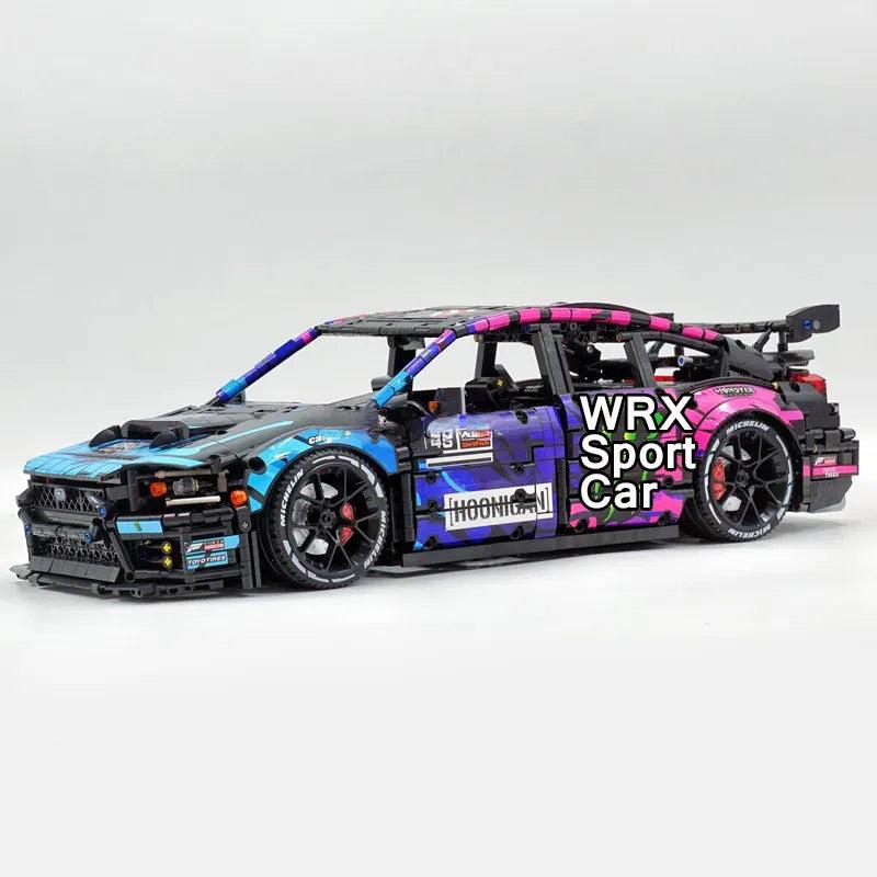 Ken Block's Subaru WRX STI Hoonigan 3707pcs-Building Blocks set -Turbo Moc