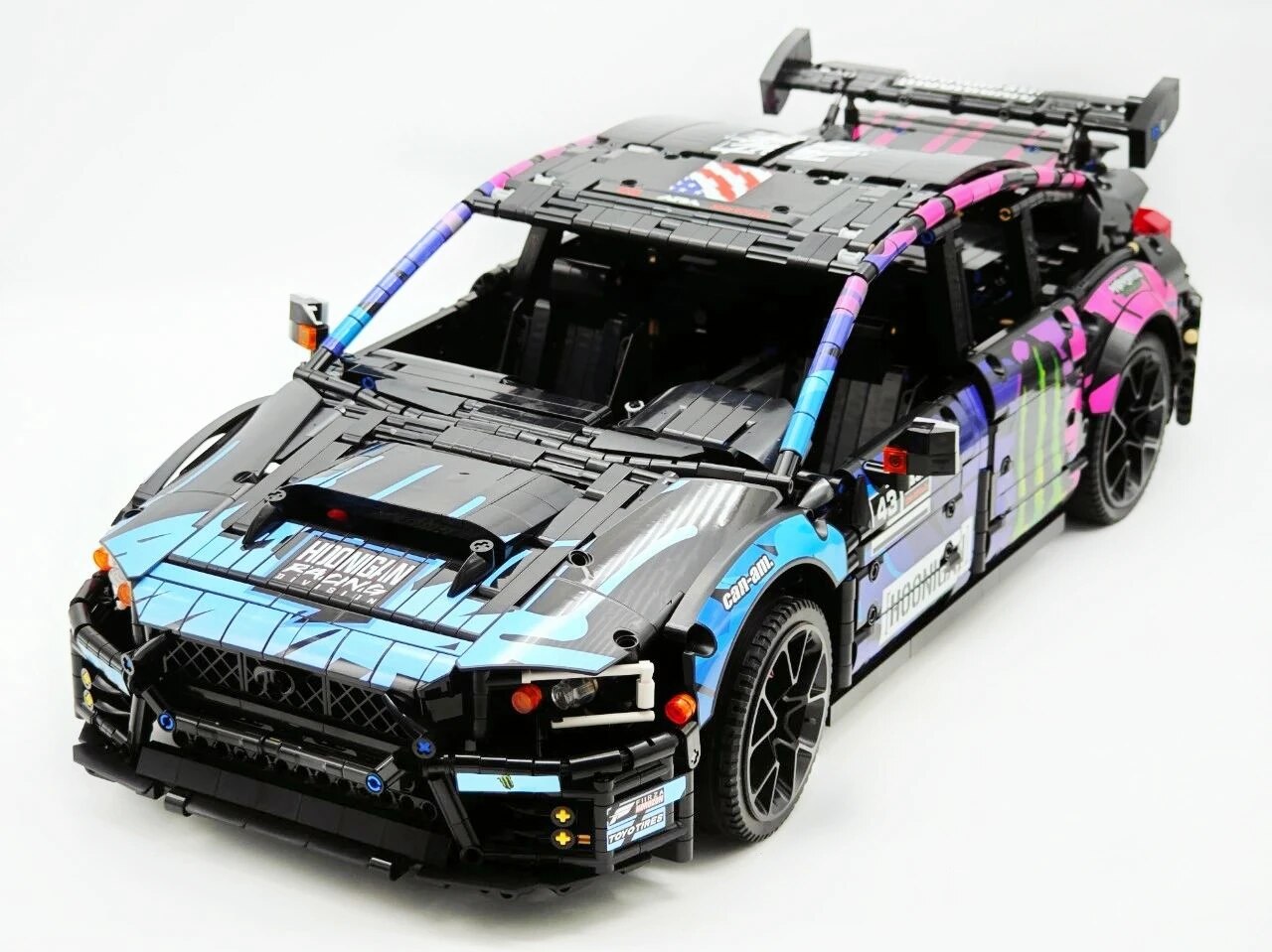 Ken Block's Subaru WRX STI Hoonigan 3707pcs-Building Blocks set -Turbo Moc