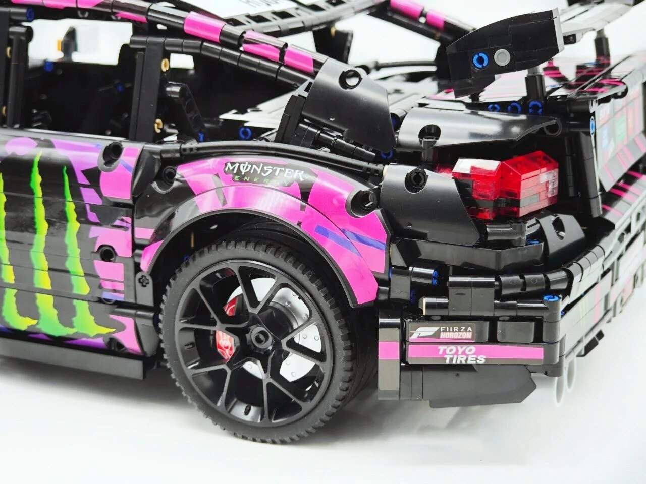 Ken Block's Subaru WRX STI Hoonigan 3707pcs-Building Blocks set -Turbo Moc