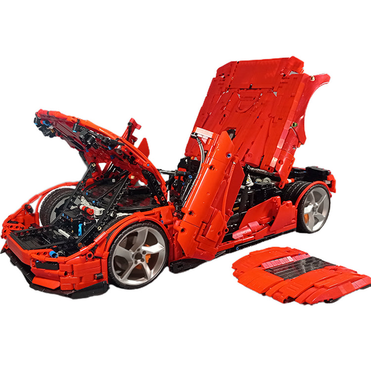 Koenigsegg CC850 | 3702pcs-Building Blocks set -Turbo Moc