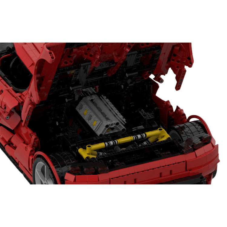 Koenigsegg CC850 | 3702pcs-Building Blocks set -Turbo Moc