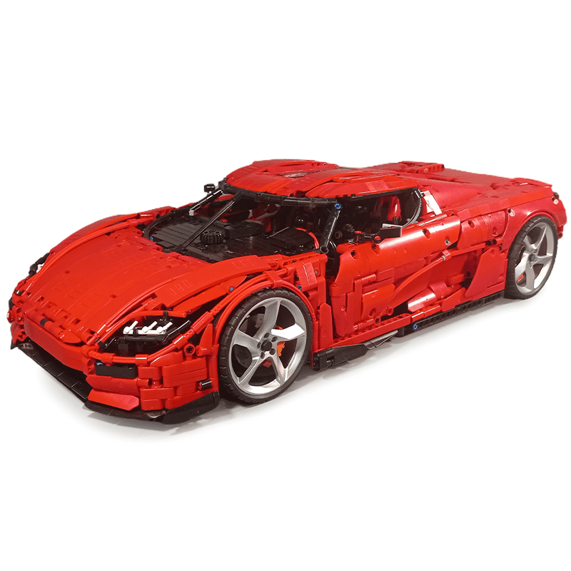 Koenigsegg CC850 | 3702pcs-Building Blocks set -Turbo Moc