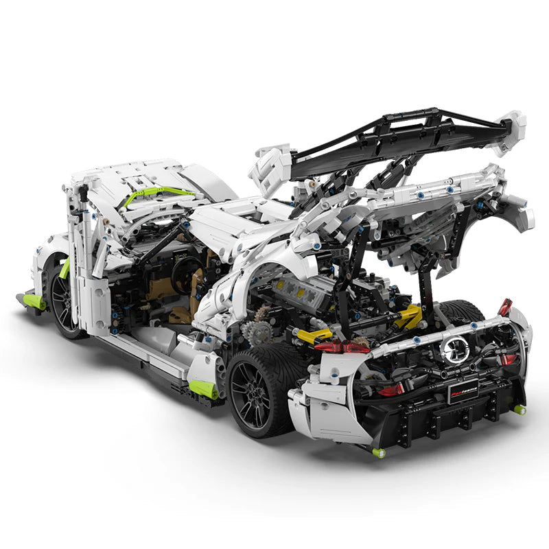 Koenigsegg Jesko 4346pcs-Building Blocks set -Turbo Moc