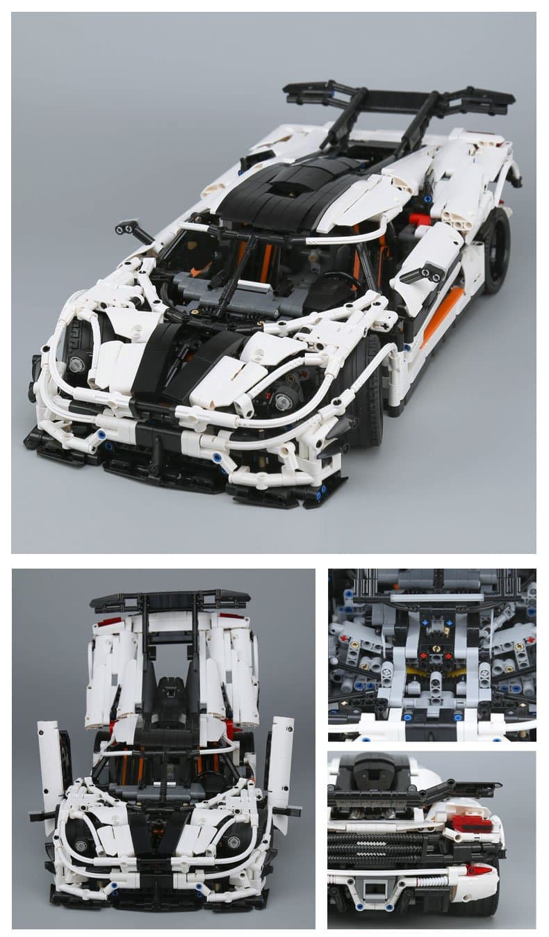 Koenigsegg One:1 | 3021pcs-Building Blocks set -Turbo Moc