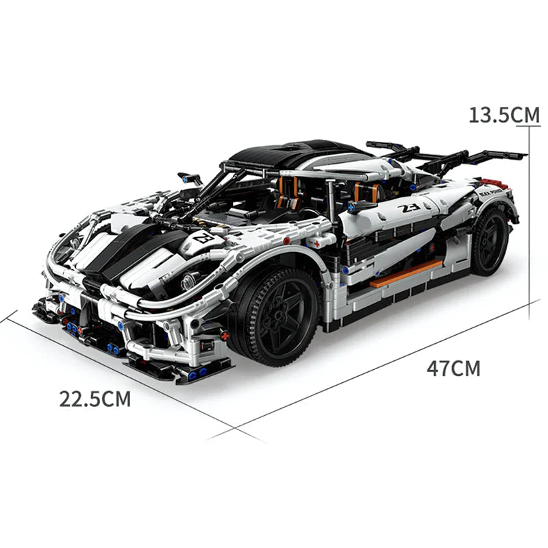 Koenigsegg One:1 | 3021pcs-Building Blocks set -Turbo Moc