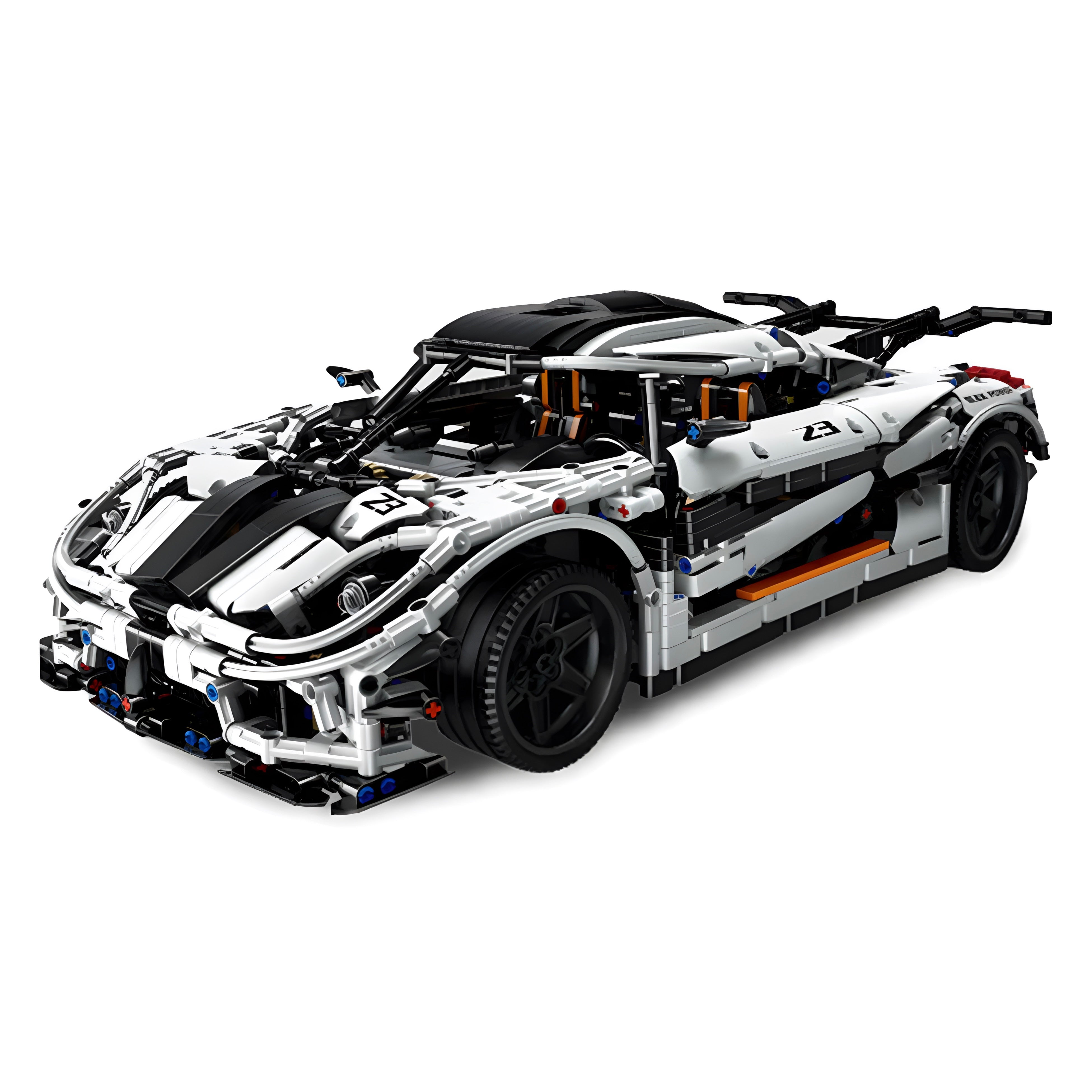 Koenigsegg One:1 | 3021pcs-Building Blocks set -Turbo Moc